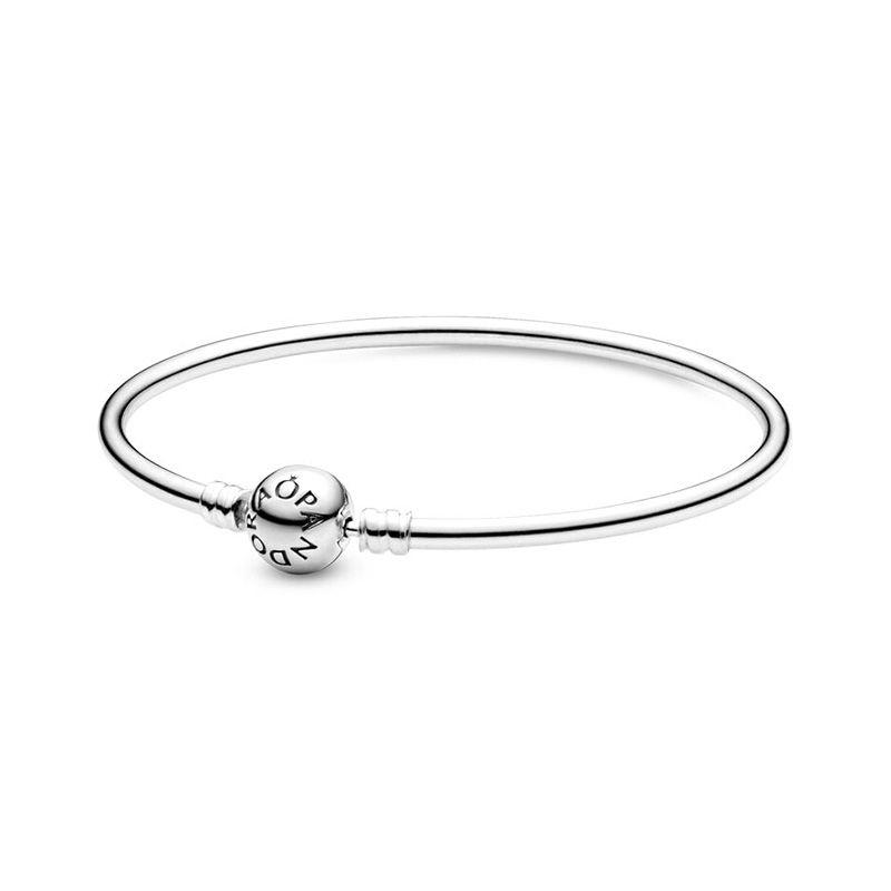 Bracelet femme pandora moments jonc 590713 - bracelet-argent-femme - edora