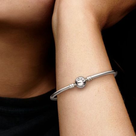 Bracelet or & argent, bracelet plaqué or, bracelet cuir & tissu (3) - bracelet-argent-femme - edora - 2