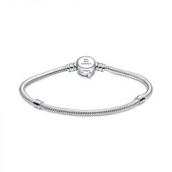 Bracelet femme pandora moments marvel maille serpent fermoir logo the avengers 590784c00 - bracelet-argent-femme - edora - 2