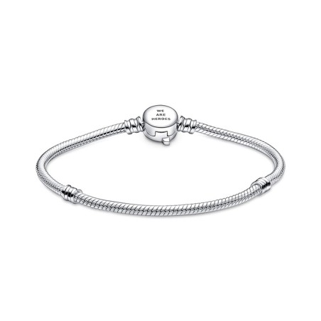 Bracelet femme pandora moments marvel maille serpent fermoir logo the avengers 590784c00 – bracelet argent femme