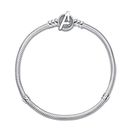 Bracelet femme pandora moments marvel maille serpent fermoir logo the avengers 590784c00 – bracelet argent femme