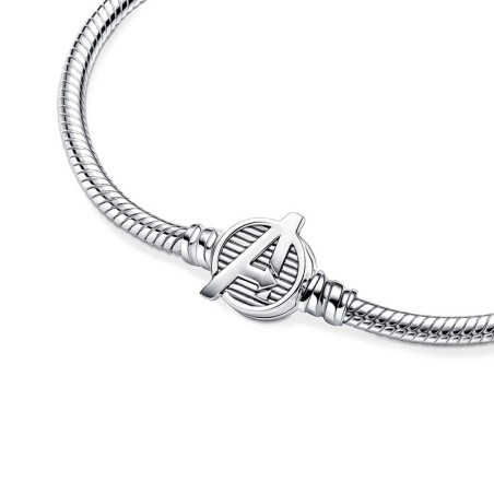 Bracelet femme pandora moments marvel maille serpent fermoir logo the avengers 590784c00 – bracelet argent femme