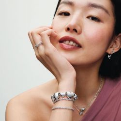 Bracelet femme pandora timeless rivière scintillant 591469c01 - bracelet-argent-femme - edora - 4