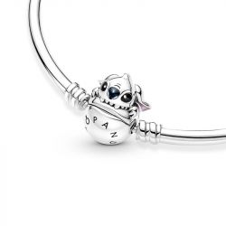 Bracelet femme pandora moments jonc disney stitch mordant le fermoir 591683c01 - bracelet-argent-femme - edora - 5