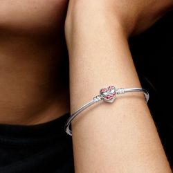 Bracelet femme pandora moments jonc marvel pandora moments fermoir masque de spider-man 592324c01 - bracelet-argent-femme - edora - 1