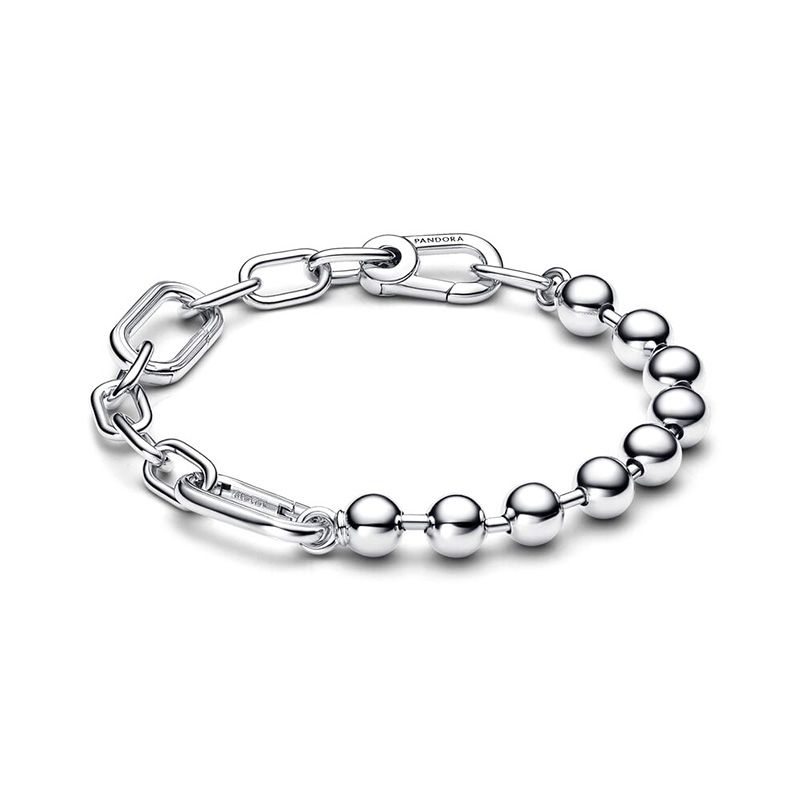 Bracelet femme pandora me link & perle métallique 592793c00 - bracelet-argent-femme - edora