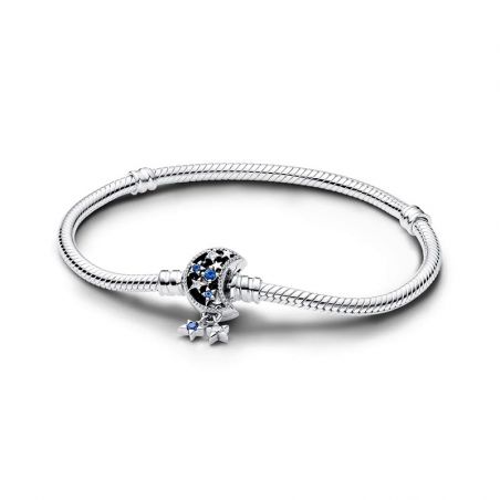 Bracelet or & argent, bracelet plaqué or, bracelet cuir & tissu (3) - bracelet-argent-femme - edora - 1