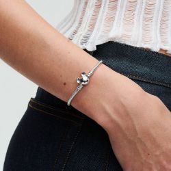 Bracelet pandora disney maille serpent fermoir mickey pandora moments 593061c00 - imports - edora - 1