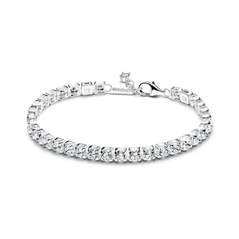 Bracelet femme pandora timeless rivière audacieux scintillant 593539c01 - bracelet-argent-femme - edora