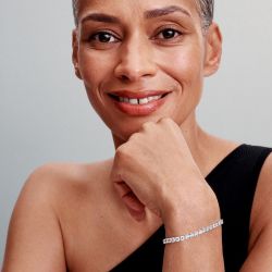 Bracelet femme pandora timeless rivière audacieux scintillant 593539c01 - bracelet-argent-femme - edora - 3