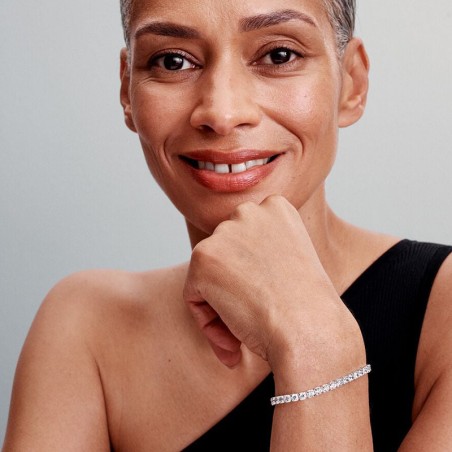 Bracelet femme pandora timeless rivière audacieux scintillant 593539c01 – bracelet argent femme