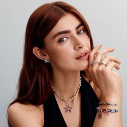 Bracelet femme pandora moments maille serpent fermoir stranger things 593572c01 - bracelet-argent-femme - edora - 3