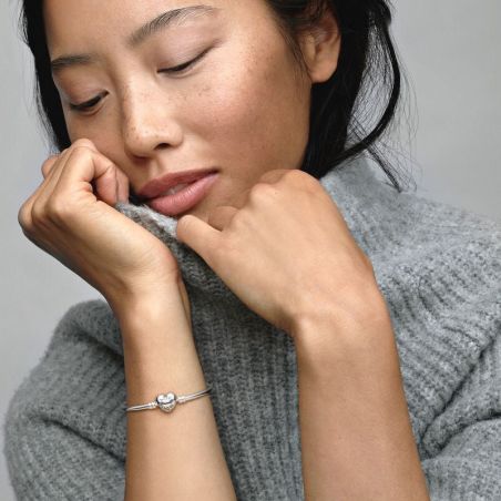 Bracelet femme, homme, or & argent : jonc, gourmette, manchette - bracelet-argent-femme - edora - 2