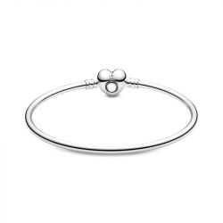 Bracelet femme pandora moments jonc fermoir cœur 596268 - bracelet-argent-femme - edora - 2
