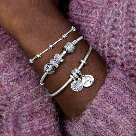 Bracelet femme pandora moments barres étoiles célestes 598498c01 – bracelet argent femme