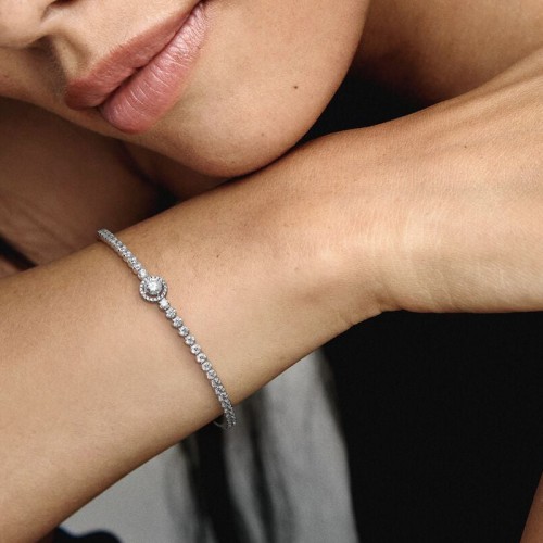 Bracelet Femme Pandora Timeless Rivière Halo Scintillant 599416C01