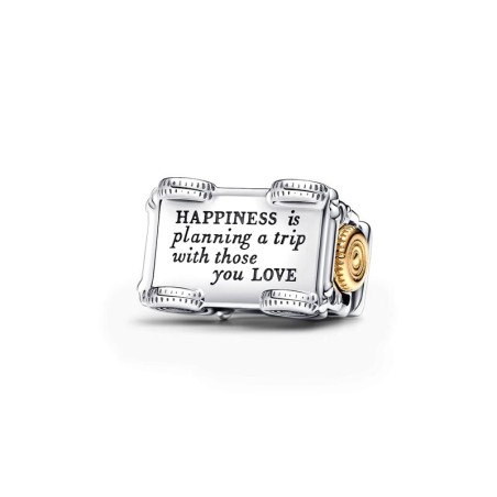 Charm femme pandora moments voiture aventure bicolore 763330c01 – charms