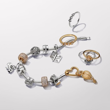Charm femme pandora moments voiture aventure bicolore 763330c01 – charms