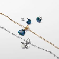 Charm femme pandora pendant moments cœur vert opalescent 763348c01 - charms - edora - 5