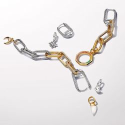 Charm femme pandora médaillon arc-en-ciel 763368c01 - charms - edora - 4