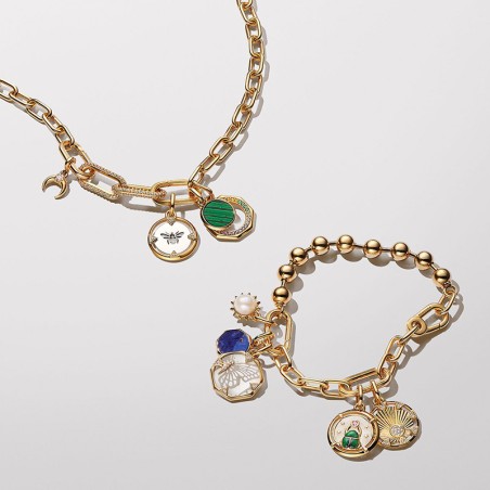 Charm femme pandora médaillon arc-en-ciel 763368c01 – charms