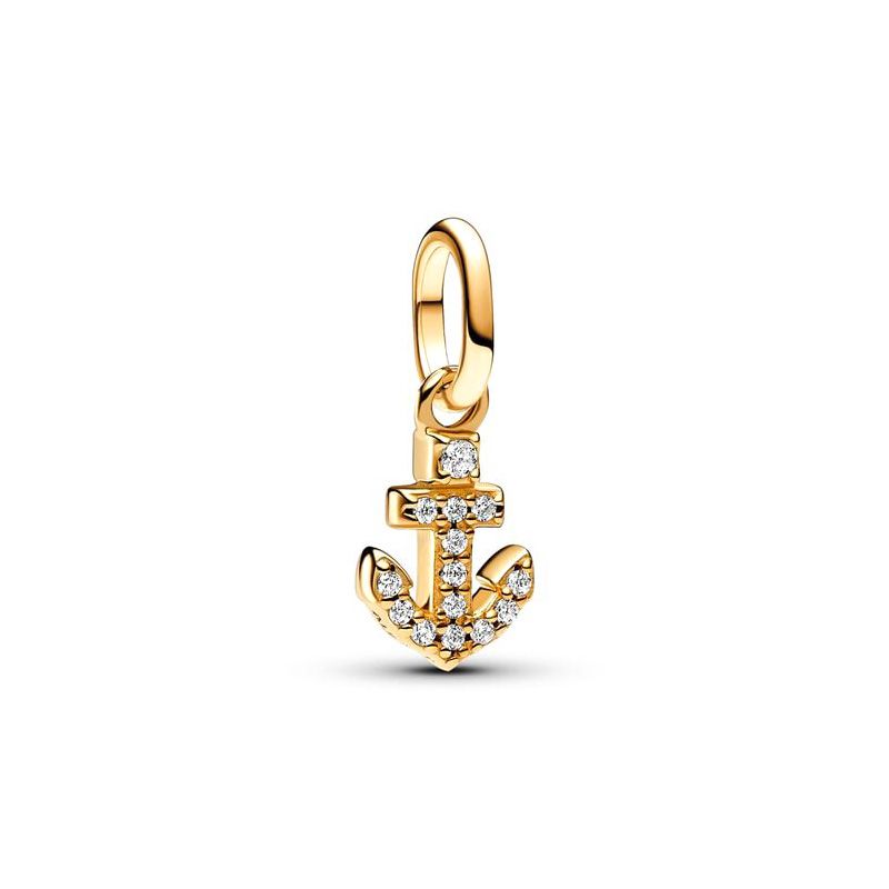 Mini charm femme pandora me pendant ancre 763369c01 - charms - edora