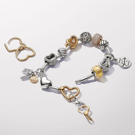 Charm femme pandora pendant menottes ouvrable &amp; séparable 763435c00 – charms