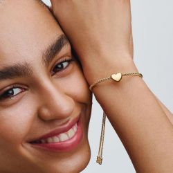 Charm femme pandora moments cœur gravable be love 763439c00 - charms - edora - 1