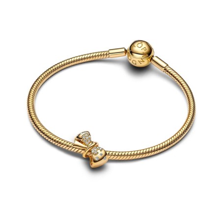 Charm femme pandora moments nœud scintillant 763442c01 – charms