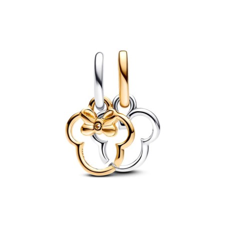 Charm femme pandora moments pendant séparable disney mickey &amp; minnie 763650c01 – charms