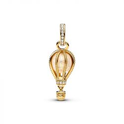 Charm femme pandora pendant montgolfière incolore scintillant 769434c01 - charms - edora - 2
