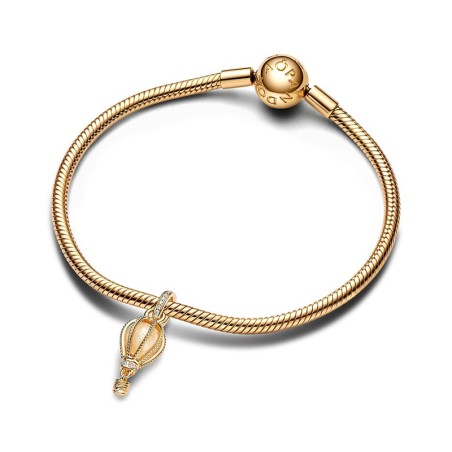 Charm femme pandora pendant montgolfière incolore scintillant 769434c01 – charms