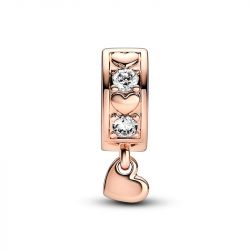 Charm femme pandora moments clip pendant scintillant cœurs de l'infini 782253c01 - charms - edora - 2