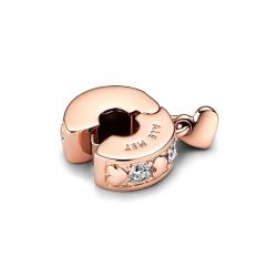 Charm femme pandora moments clip pendant scintillant cœurs de l'infini 782253c01 - charms - edora - 3