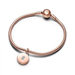 Charm  femme pandora moments pendant médaillon d’amour ouvrable & gravable 783066c01 - charms - edora - 4
