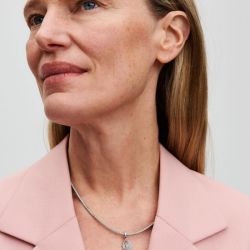 Charm femme pandora moments pendant double clé du bonheur bicolore 783236c01 - charms - edora - 1