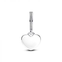 Charm femme pandora moments gravable drapeau français 792017cz_e017 - charms - edora - 1
