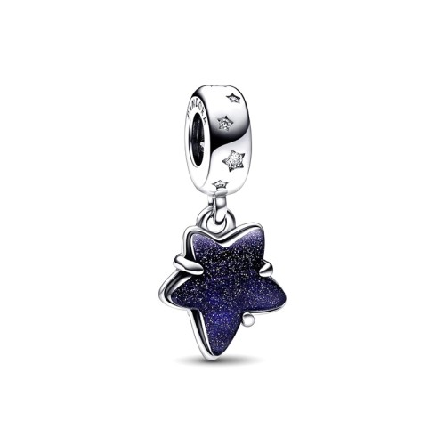 Charm Femme Pandora Moments Pendant Murano Étoile Galaxie Céleste 792368C01