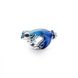 Charm femme pandora moments gecko bleu métallique 792701c01 - charms - edora - 0