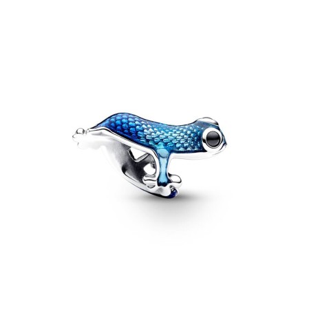 Charm femme pandora moments gecko bleu métallique 792701c01 – charms