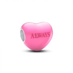 Charm femme pandora moments  cœur message caché changeant de couleur 793087c01 - charms - edora - 3