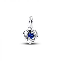 Charm femme pandora pendant cercle Éternité bleu 793125c09 - charms - edora - 0