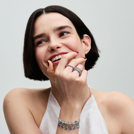 Charm femme pandora pendant cercle éternité rose 793125c10 – charms