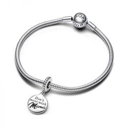 Charm femme pandora moment pendentif à graver maman 793204c01 - charms - edora - 4