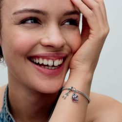 Charm femme pandora moments pendant séparable disney le roi lion timon & pumbaa 793357c01 - charms - edora - 1