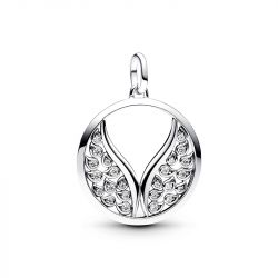Charm femme pandora me médaillon grandes ailes 793371c01 - charms - edora - 0