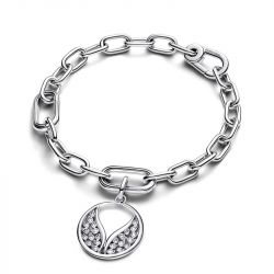 Charm femme pandora me médaillon grandes ailes 793371c01 - charms - edora - 3