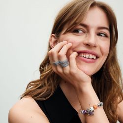 Charm femme pandora moments bouh le fantôme phosphorescent 793404c01 - charms - edora - 1