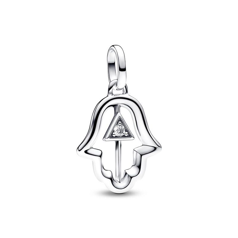 Charm femme pandora médaillon main de fatma 793411c01 - charms - edora