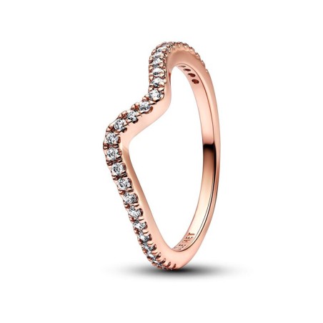 Bague femme pandora timeless vague scintillante 182539c01 – bagues femme